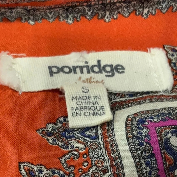 Anthropologie PORRIDGE Verity Paisley Floral Print Bell Sleeve Blouse Size Small - Picture 8 of 10